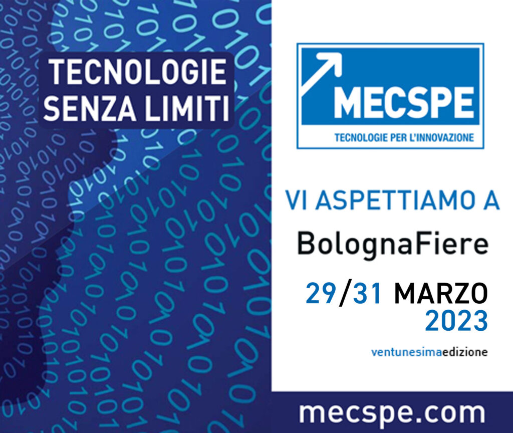 MECSPE 2023 - Venite a trovarci!